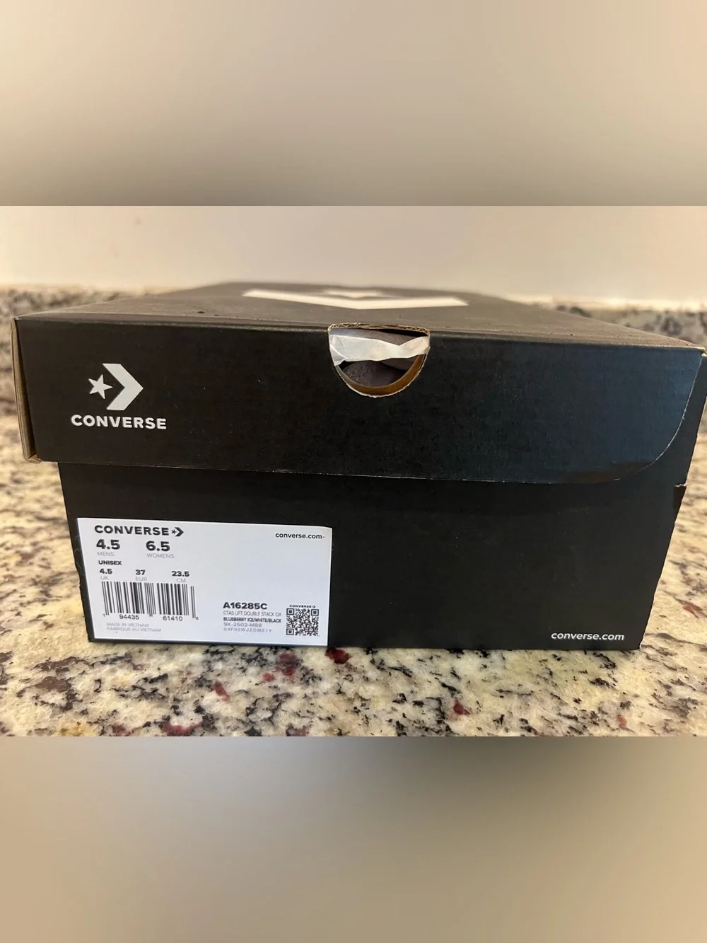 Converse Platform Low Top Sneakers with Black Trim